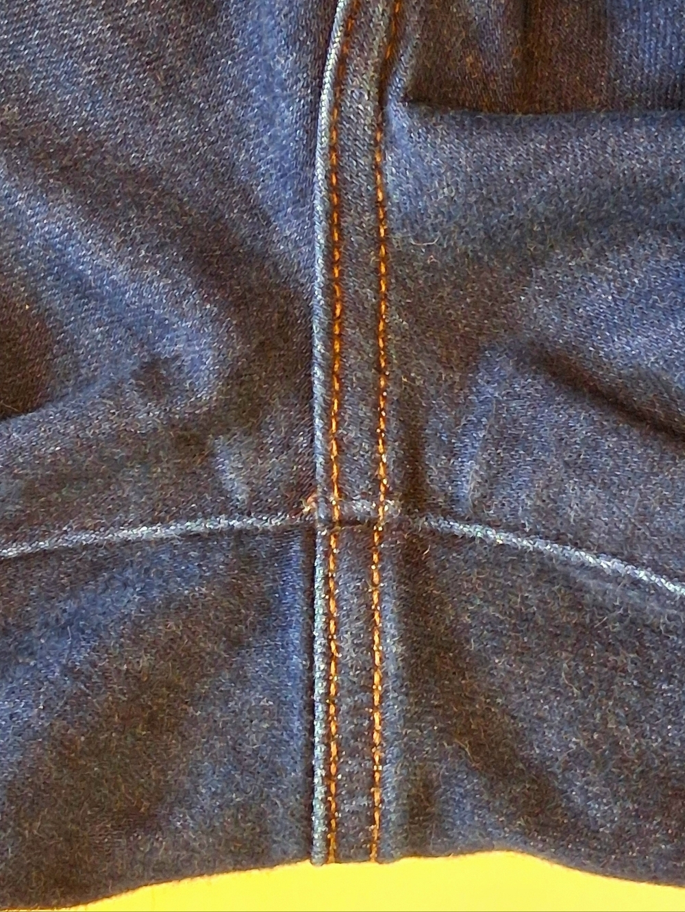 PAIGE Dark Blue High-Rise Wide Leg Jeans - Picture 7 of 16